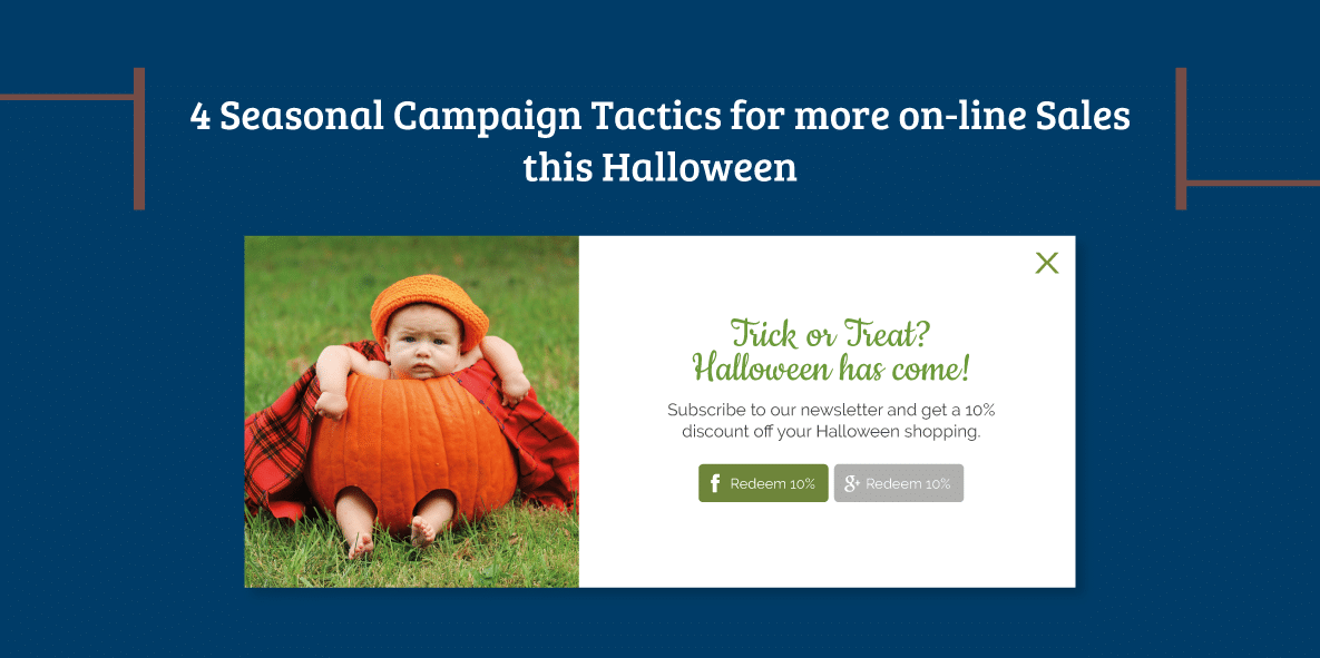 e-commerce tactics for Halloween to increase online sales infographic