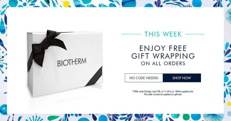 gift wrapping option at checkout