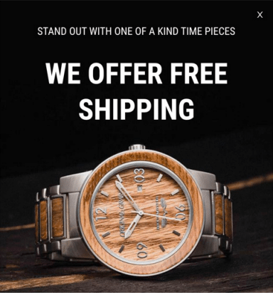 free shipping offer